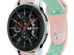 Curea ceas Smartwatch Samsung Galaxy Watch 4, Watch 4 Classic, Gear S2, iUni 20 mm Silicon Sport Pin